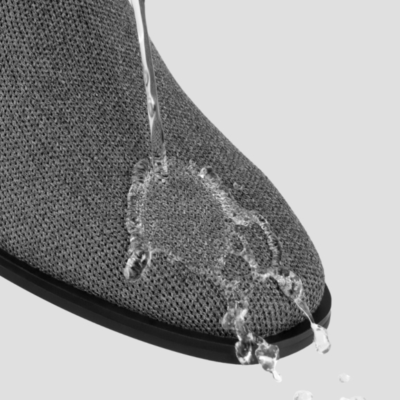 Vivaia Ryan Pro Square-Toe Water-Repellent Ankle Boot Grey Women's 41 9.5 - Picture 5 of 16